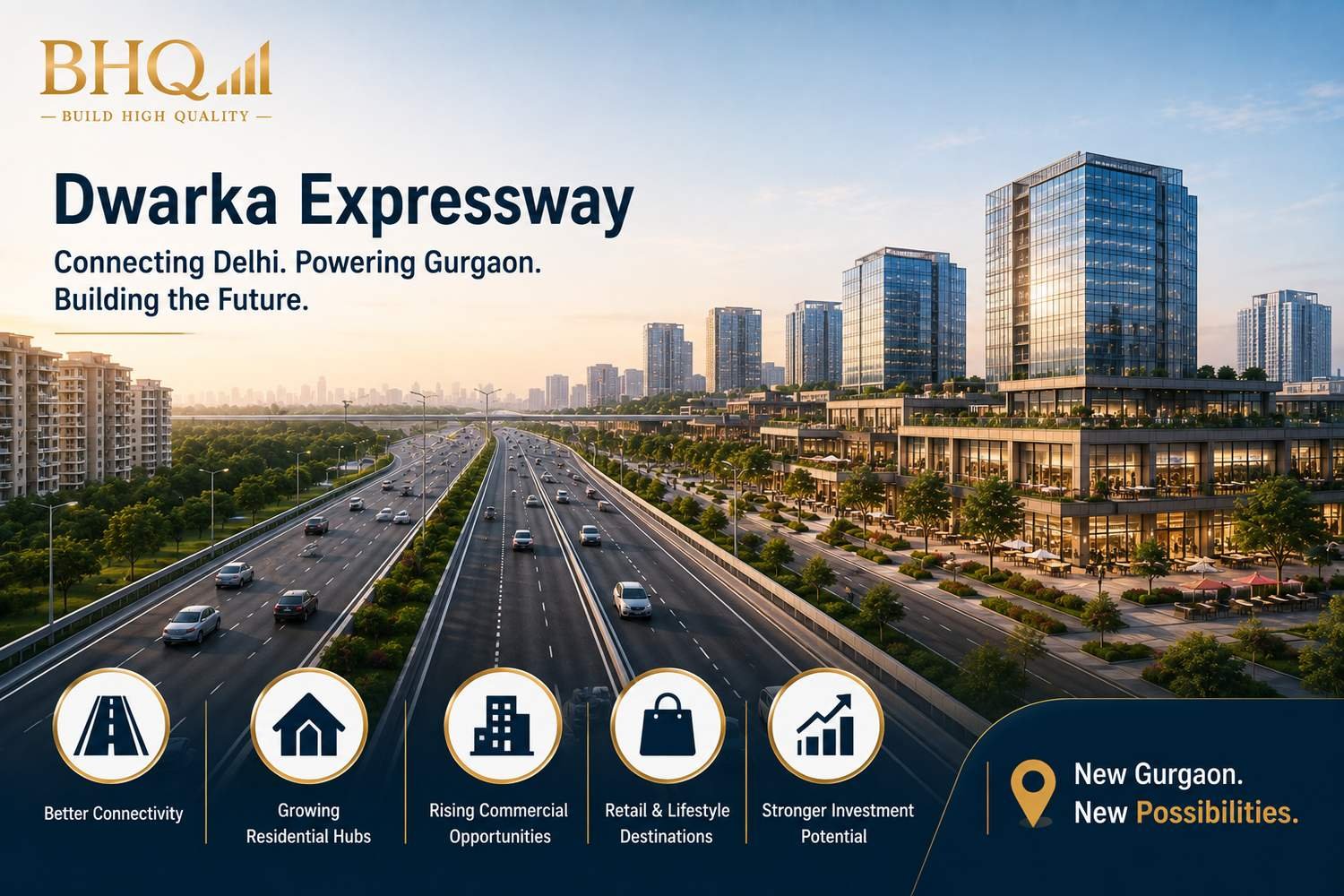 Dwarka Expressway Gurgaon: How the Corridor Is Reshaping Real Estate, Connectivity and Commercial Growth